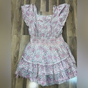Love shack fancy mini dress